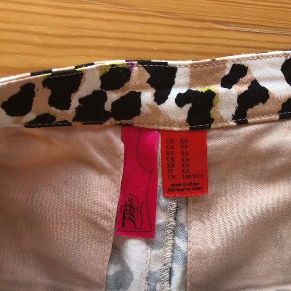 High waisted leopard shorts - Picture 4 of 5